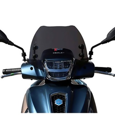 CUPOLINO PARABREZZA BASSO SPOILER FUME' RACING FACO PIAGGIO MEDLEY 125/150 2020