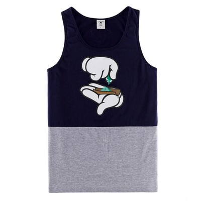 

Cayler - Sons Crumble Lifestyle Tank Top Мужская темно-серая повседневная футболка Футболка, Синий, Cayler - Sons Crumble Lifestyle Tank Top