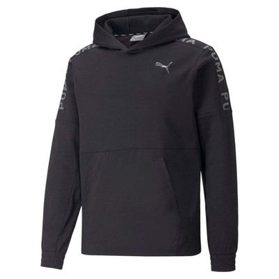 

Puma Train Fit Pwrfleece Pullover Hoodie Big Tall Mens Size  Casual Outerwe, Черный