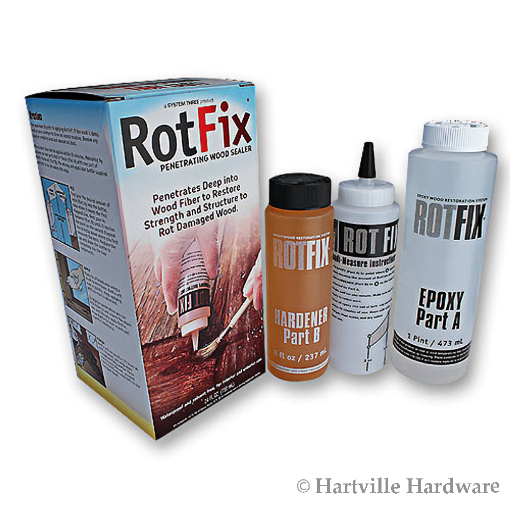 System Three Resins Rotfix Wood Restoration Rot Repair, 24Ounce eBay