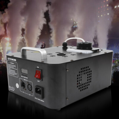 3IN1 DJ Geyser Smoke Fog Machine DMX 6LED RGB Pyro Stage Vertical Upspray Fogger