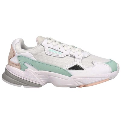 

Adidas Falcon Lace Up Womens Size  M Кроссовки Повседневная обувь FX7195, Белый, adidas Falcon Lace Up