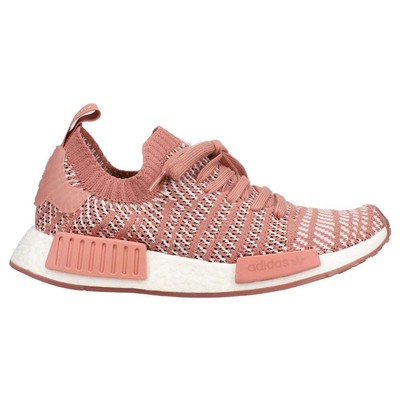 

adidas Nmd_R1 Stlt Primeknit женские кроссовки на шнуровке размер 7,5 м повседневная обувь CQ, Pink;white, adidas Nmd_R1 Stlt Primeknit Lace Up