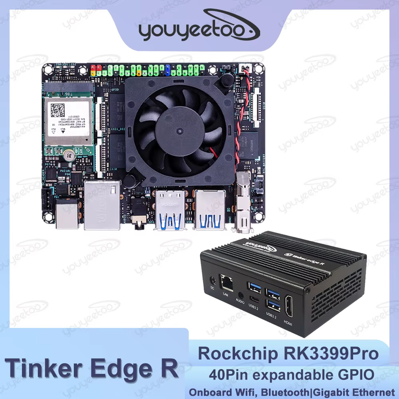 ASUS Tinker Edge R 3GB/6GB Development Board Rockchip RK3399PRO SBC Artificial I