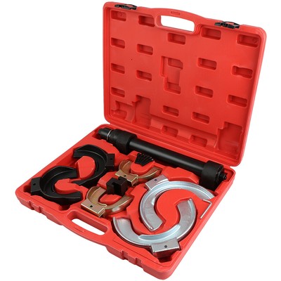 For MacPherson Strut Spring Compressor | Interchangeable Fork Coil Extractor Kit