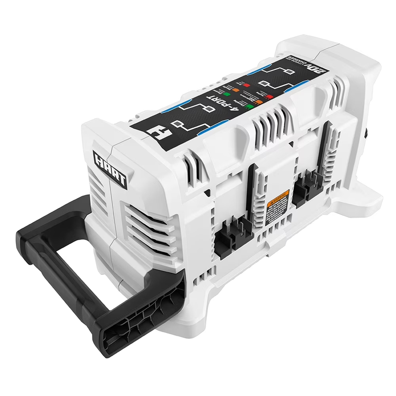 20-Volt Lithium-Ion 4-Port Fast Battery Charger (Batteries Not Included)