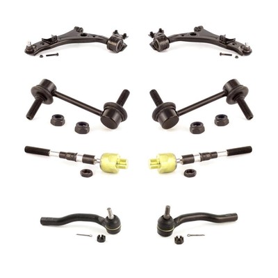 For Ford Edge Lincoln MKX Front Control Arm And Ball Joint Tie Rod End Link Kit