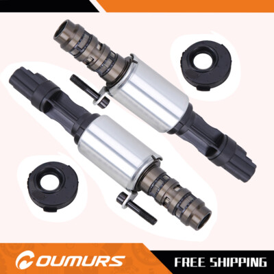 2x VCT VVT Variable Valve Camshaft Timing Solenoid For Ford F-150 4.6L 5.4L 6.2L