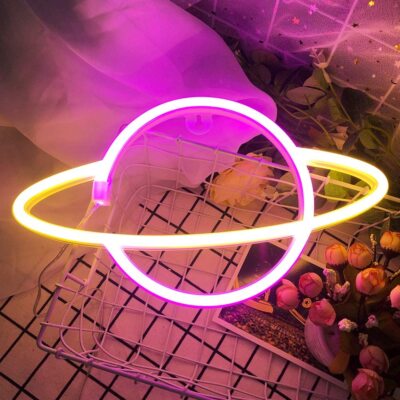 LED Neon Sign Lights Bedroom Night Light Lamp Kids Room Home Wall Art Decor Gift