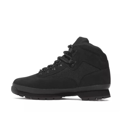Мужские кроссовки Timberland Euro Hiker из нубука средней плотности черного цвета (TB0A28A2 W05)
