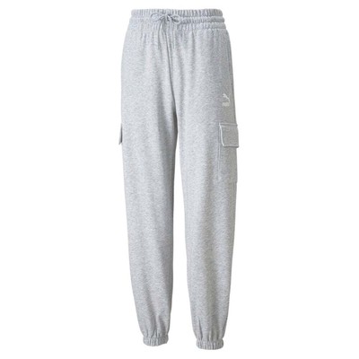 

Женские спортивные штаны Puma Clsx Cargo Drawstring Grey Casual 53169804, Puma Clsx Cargo Drawstring Sweatpants