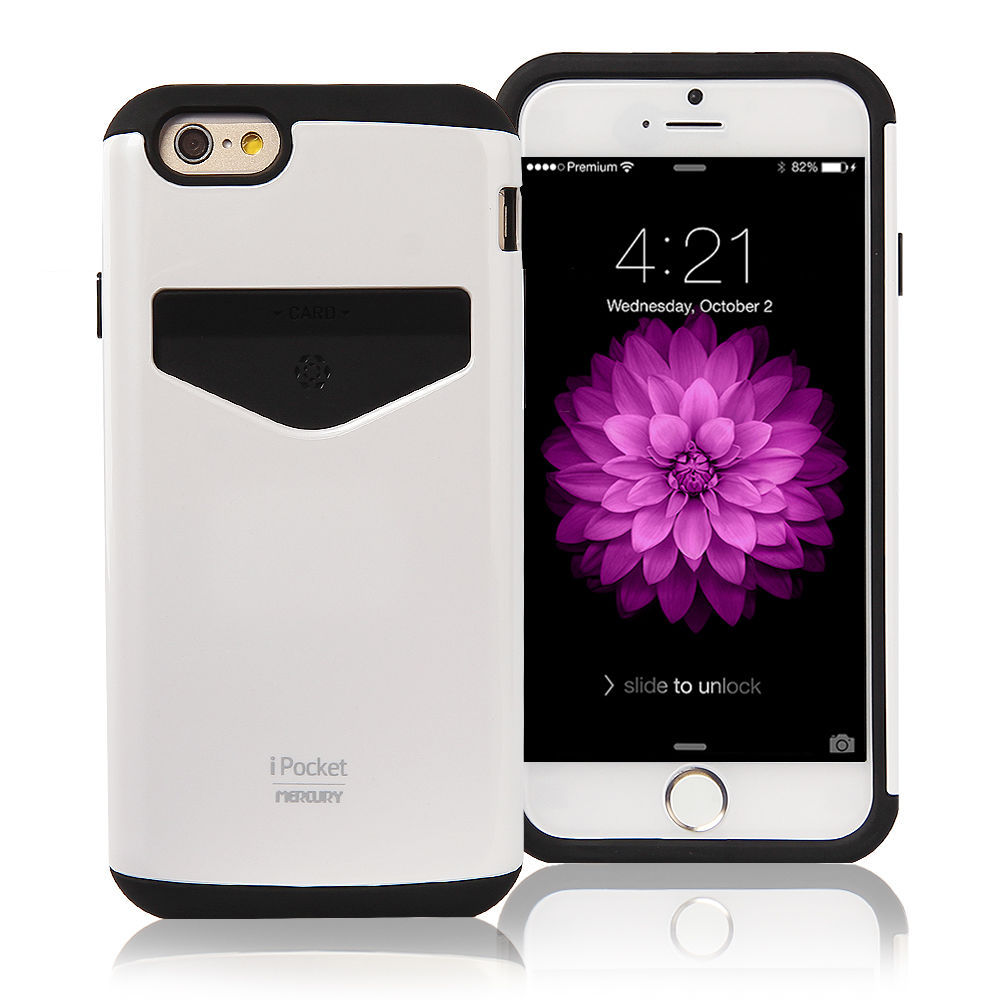 Goospery 白色钱包式保护壳