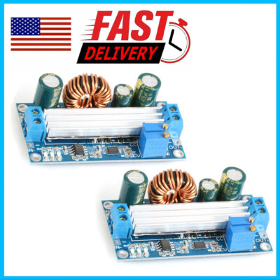 2XDC 60W Buck Boost Voltage Converter Constant Current Module Step Power Up/Down