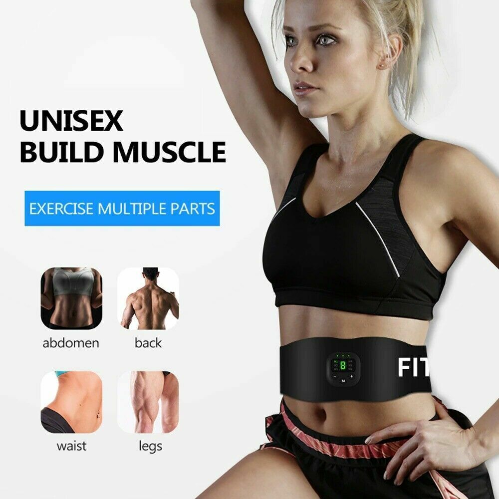 Waist Fat Burning Massage Belt ダイエットベルト Aoibox 4-Modes Massage Slimming Belt, Weight Loss Machine