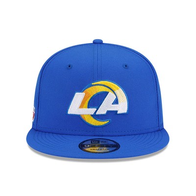 Новая нашивка-бейсболка New Era 9Fifty Blue NFL Los Angeles Rams Pro Bowl 1990