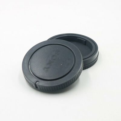 Rear Lens Cap & Front Body Coverfor Sony E-Mount NEX Camera A7R A7S A6000 A6300