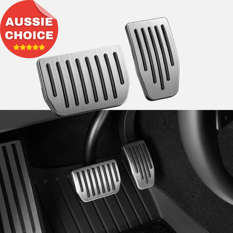 Tesla Model Y Model 3 Performance Pedal Covers Stainless Steel Non-Slip