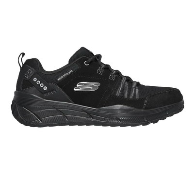 SKECHERS SKECHERS MENS EQUALIZER 4.0 TRAIL WALKING SHOES BLACK SPORTS OUTDOORS BREATHABLE