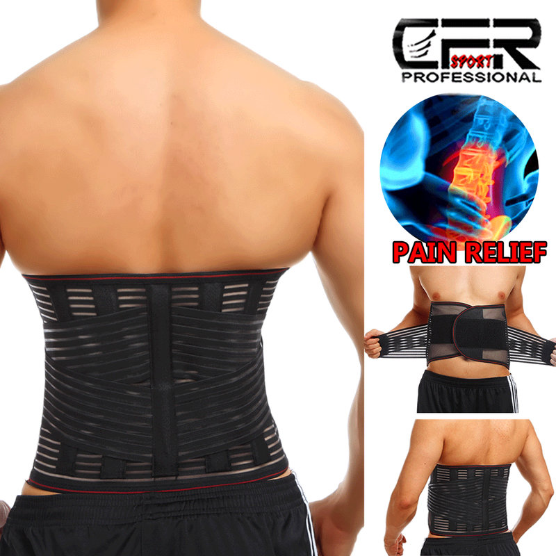 Rücken Stützgürtel Lendenwirbelstütze Rückenbandage Lumbo Gürtel Damen Herren AP