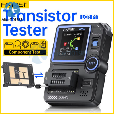 Original FNIRSI LCR-P1 Transistor Tester Diode Triode MOSFET SMD LCR ESR Meter