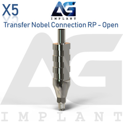 5 Impression Transfer Open Conical Connection RP Titanium 2.65mm