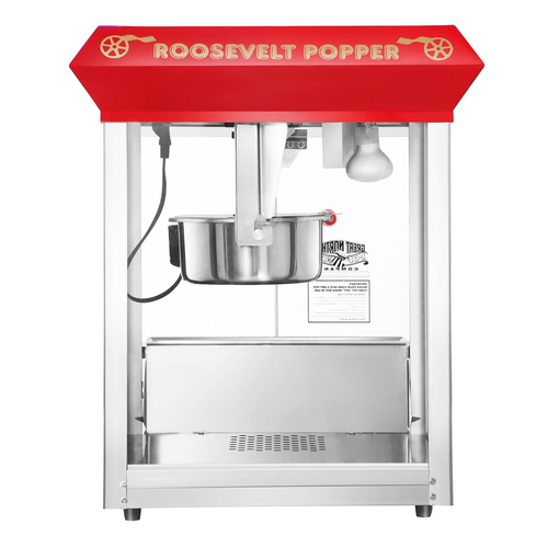 6010 Great Northern Red 8oz Roosevelt Antique Countertop Style Popcorn Popper