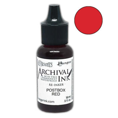 Dyan Reaveley Dylusions Archival Reinkers -Postbox Red, ARD85331 Kit #2