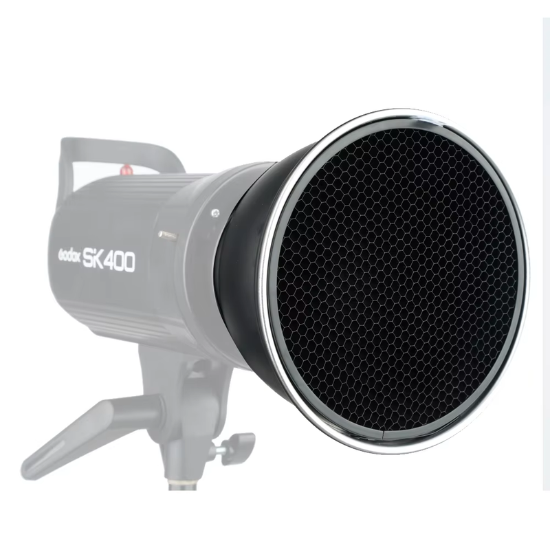 7inch 18cm Standard Reflector Diffuser with 10/20/30/40/50/60 Degree Honeycomb G