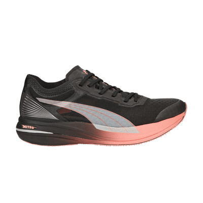 Puma Wmns Deviate Nitro Carbon 'Black Carnation Pink' 377091-01