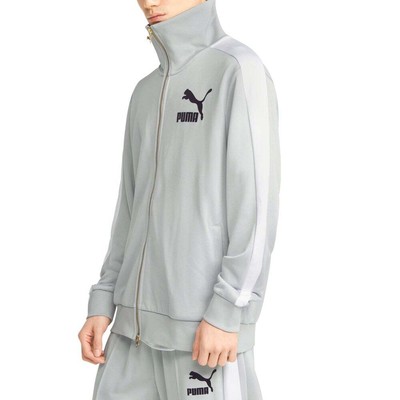 

Мужская серая спортивная футболка Puma The Neverworn T7 Track Top 533478-09, Grey, Puma The Neverworn T7 Track Top