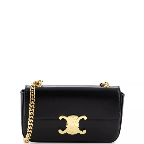 ☆☆CELINE☆☆ [Celine] FW24 Women’s Teen Nino Bag 118113FY TEEN NINO BAG IN SUPPLE GRAINED CALFSKIN - BLACK | CELINE