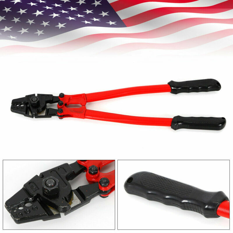 1/8" Hand Swager Wire Rope Cable Railing Swaging Tool Cable Cutter Crimper SALE
