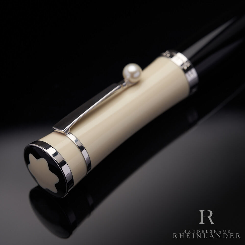 MONTBLANC ボールペン アイボリー×ブラック Greta Garbo MONTBLANC Greta Garbo Special Edition Ballpoint Pen Ivory