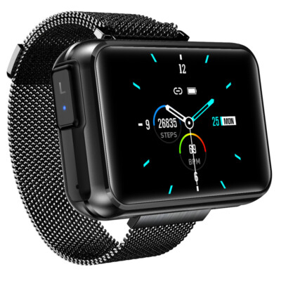Large Screen Bluetooth Smart Watch Phone Music Player Fitness Heart Rate Tracker