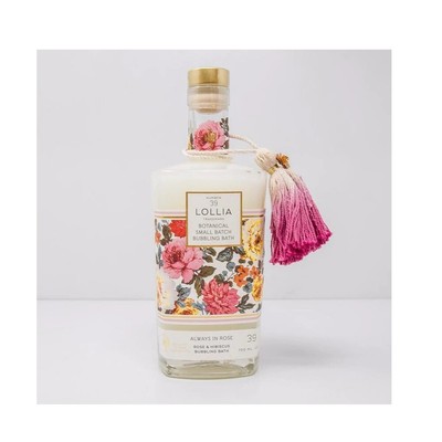 Lollia Always in Rose No 39. Bubble Bath, 25 oz.