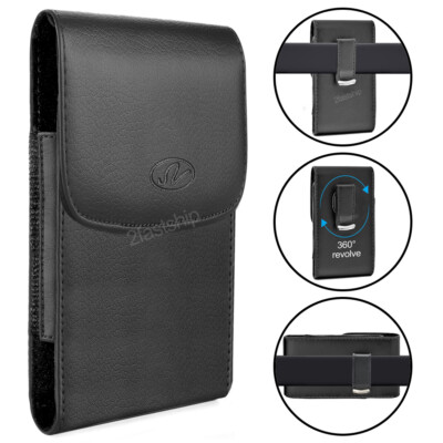 For Samsung Galaxy S23 / S23+ S23 Ultra /FE Leather Case Belt Clip Holster Pouch
