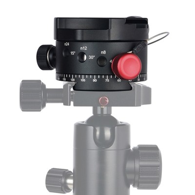 DH-60 Panoramic Indexing Rotator Quick Release Clamp Load 15KG for DSLR R1J1