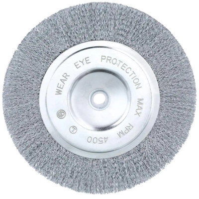 Wire Wheel Brush 8 Inch Coarse Bench Grinder Metal Polishing Tool Accessory NEW