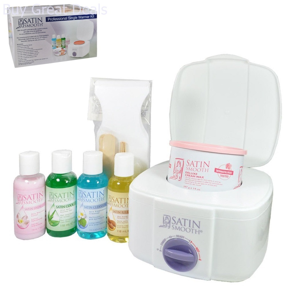 New Satin Smooth Professional Single Wax Warmer Kit SSW12C eBay
