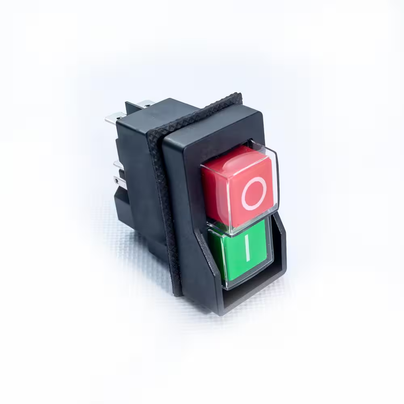 Magnetic Power Switch 110V On Off Safety Button for Table Saw Drill Press Tools