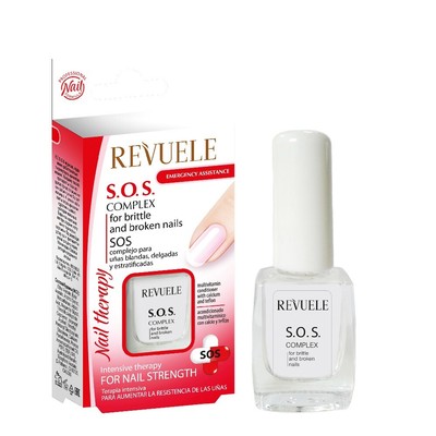 2X Nail strengthening treatment REVUELE Vitamin Complex 10ml
