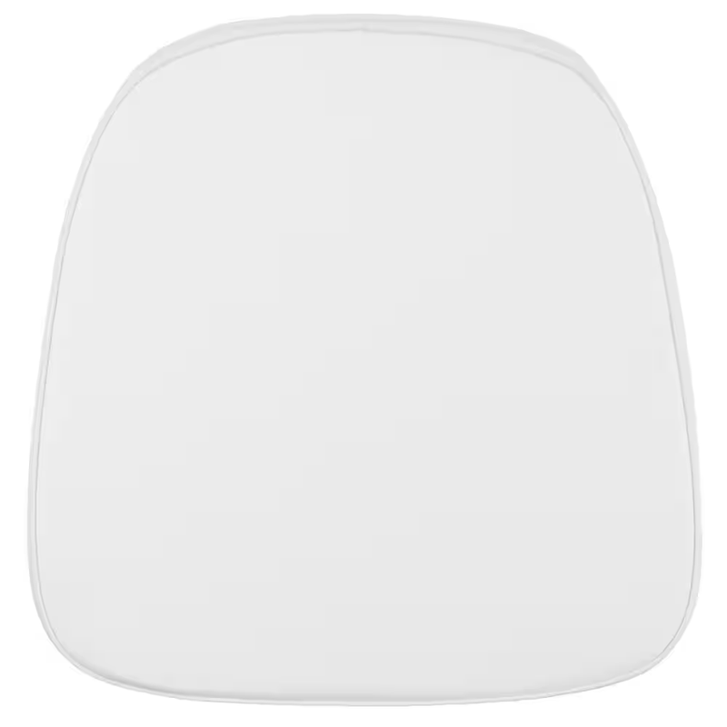 Soft Snow White Chiavari Chair Cushion Padded Seat Dining Event Banquet Wedding