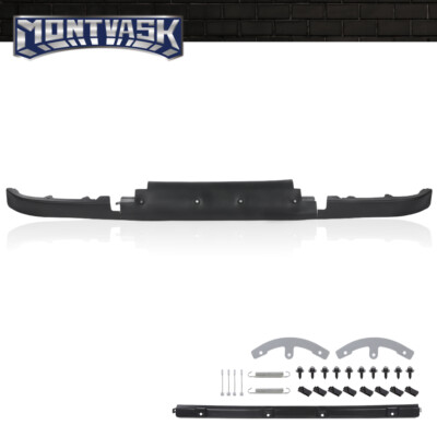 Front Lower Spoiler Air Dam w/ Side Support+Mount Hardware Fit For C5 Corvette 