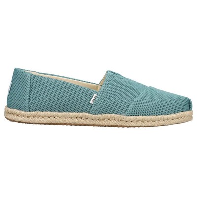 

TOMS Alpargata Rope Slip On Womens Size 5 B Flats Casual Casual 10017851T, Синий, TOMS Alpargata Rope Slip On
