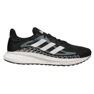 

Adidas Solar Glide St 3 Бег Мужские черные, белые кроссовки Спортивная обувь FW1005, Black;white, adidas Solar Glide St 3 Running