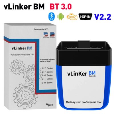 Vgate BM+ ELM327 for BMW MINI OBD2 Scanner Bluetooth 4.0 Diagnostic Tools