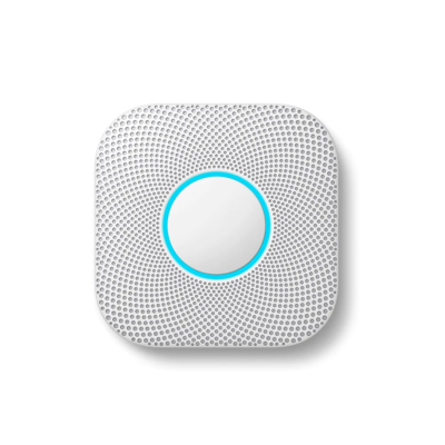 And Carbon Monoxide Detector - Wired, White