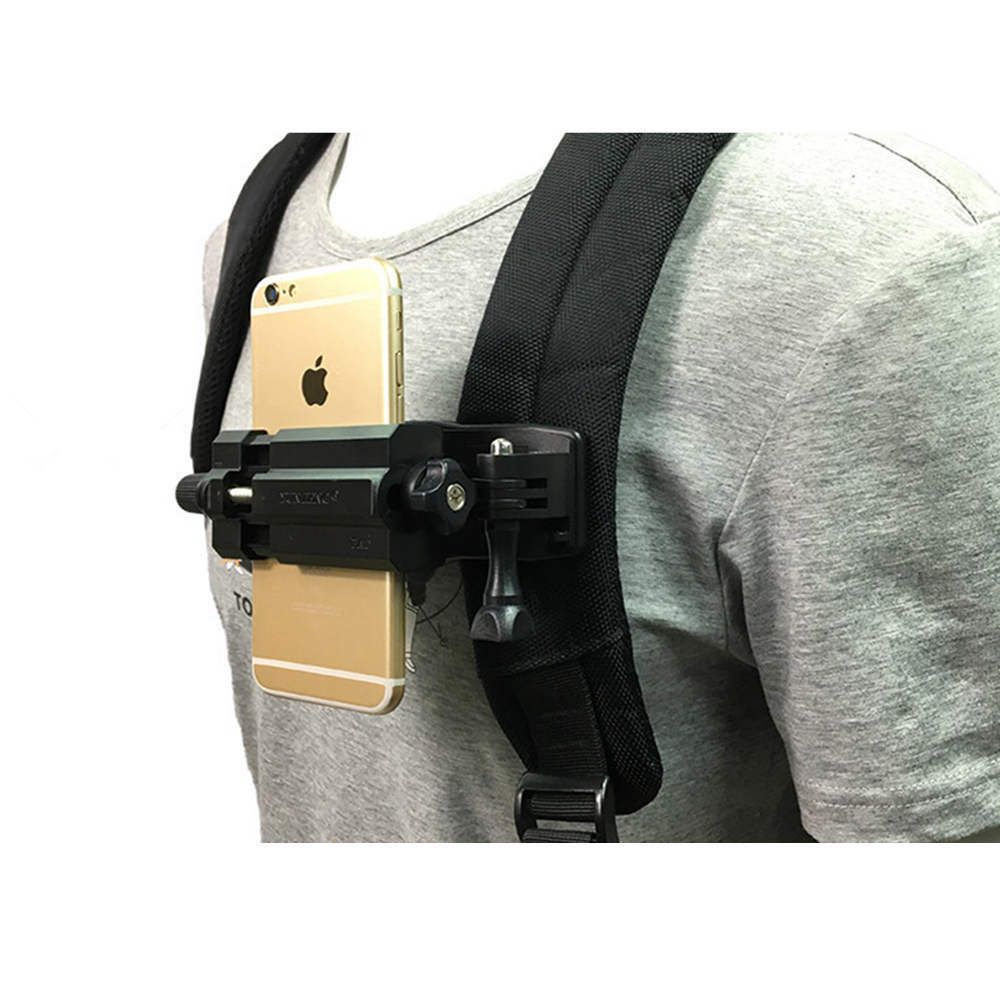 New Sale Video Live Mobile Phone Backpack Mount Holder Cell Phone Clip