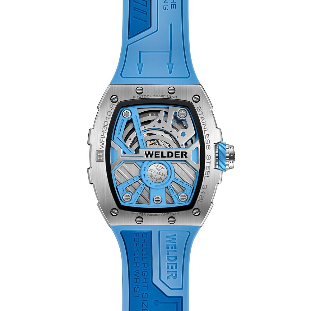 Pre-owned Welder [ Moody Watch] Wrh3010-r Men Or Women Wristwatch, Series W75 Unisex