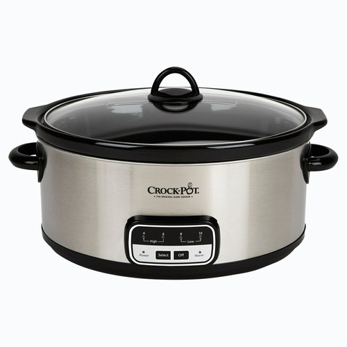 7 Quart Crock Pot Crockpot 7 Quart Manual Black Slow Cooker